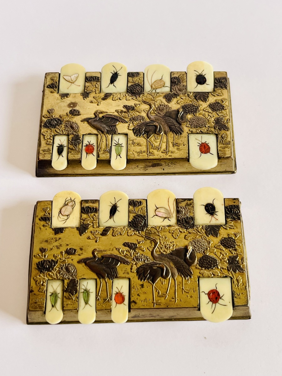 Whist Counters, Japan, Meiji Period -photo-3